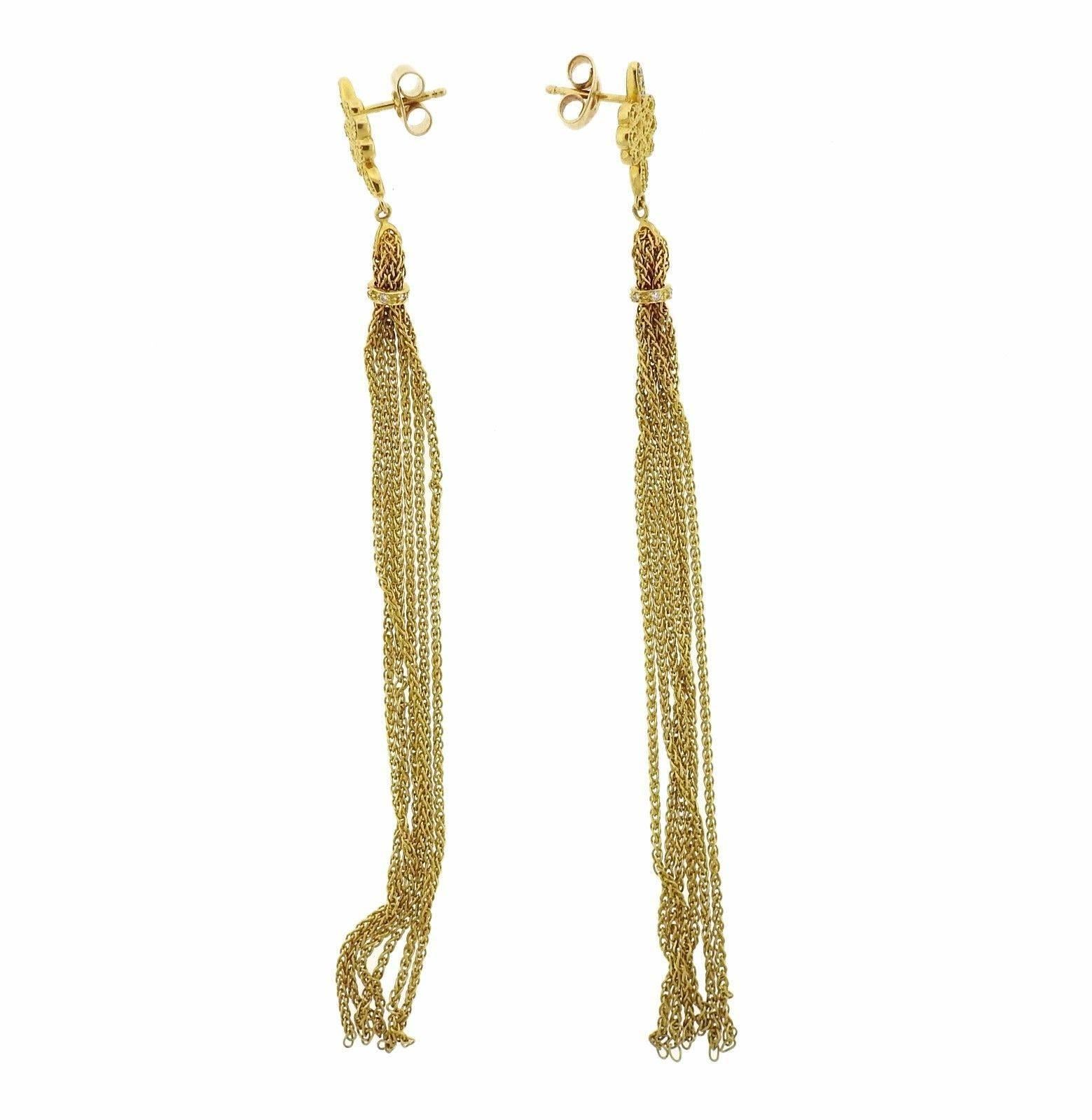 diane von furstenberg diamond earrings