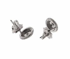 Buccellati Maria Diamond Gold Stud Earrings