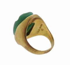 Burle Marx Forma Livre Gold Jade Ring