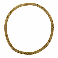 Massive Buccellati Classic Gold Necklace 7