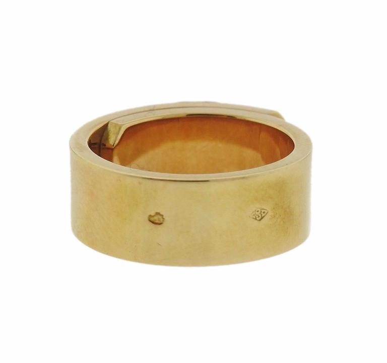 Hermes Gold Kelly Lock Charm Ring For Sale at 1stDibs | hermes lock ...
