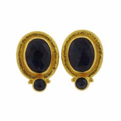 Gurhan Sapphire Gold Earrings