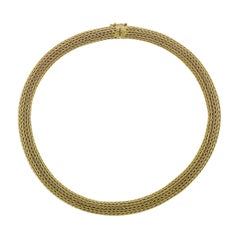 Classic Ilias Lalaounis Greece Gold Necklace