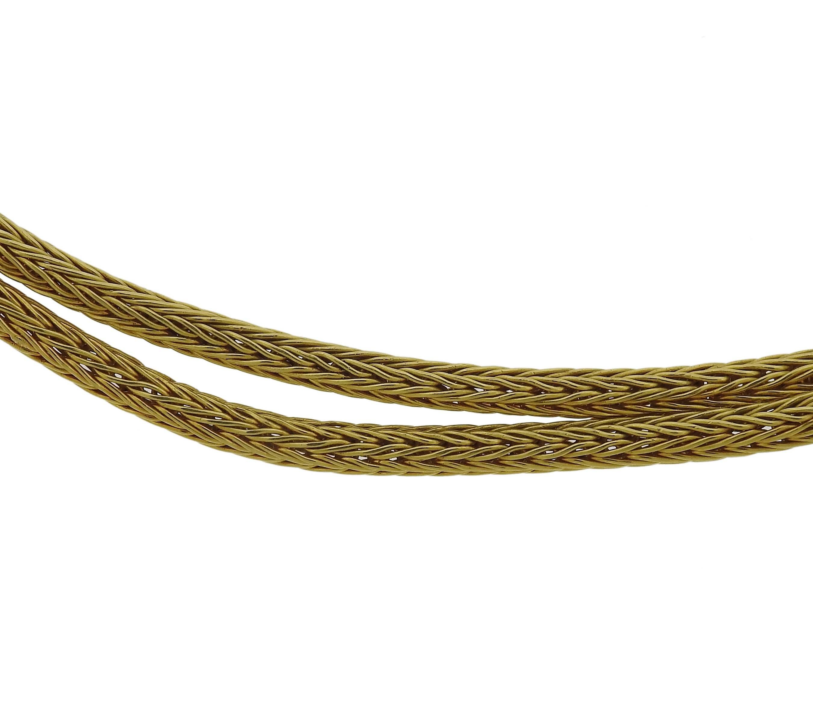 Women's Ilias Lalaounis Gold Long Chain Necklace