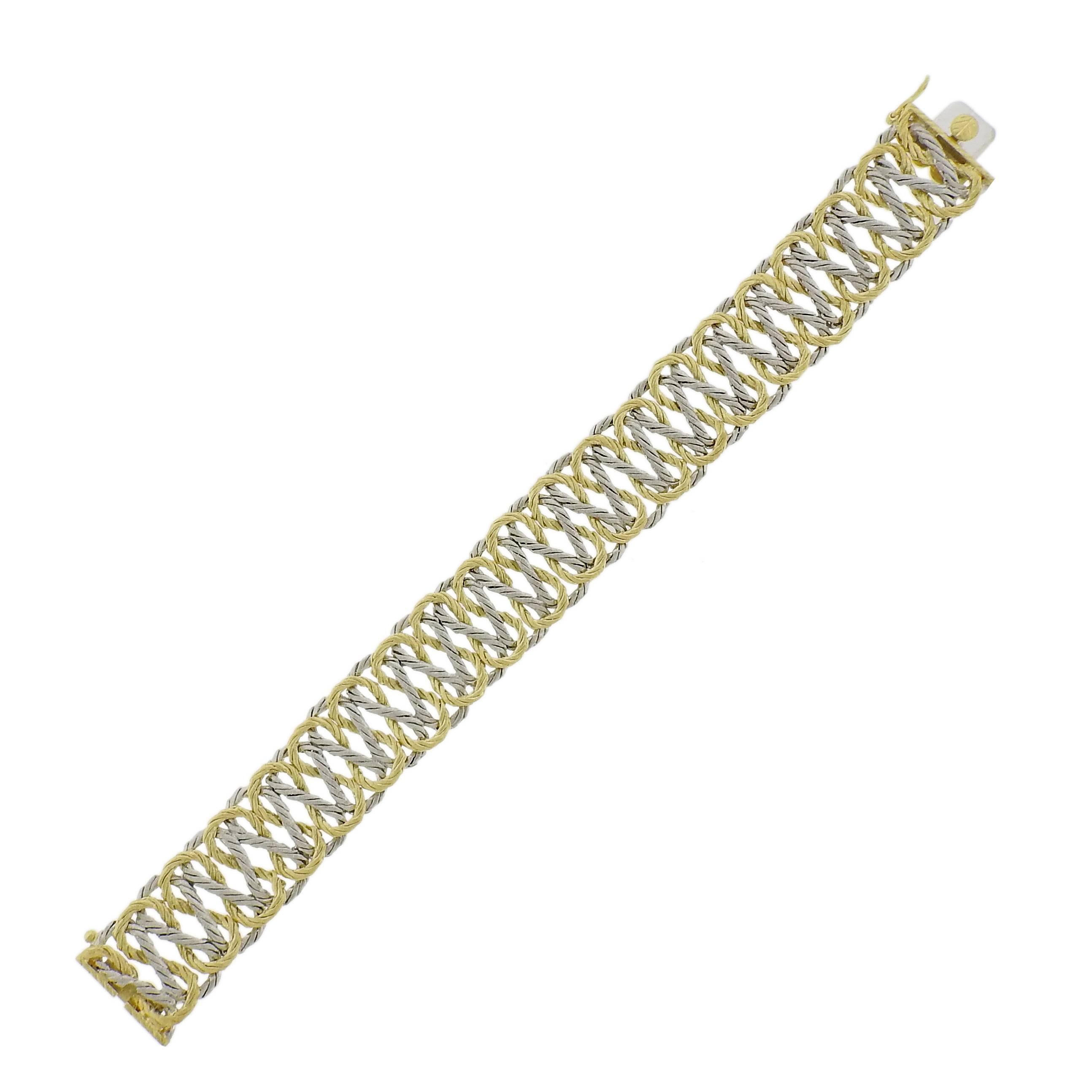 Buccellati Gold Woven Bracelet