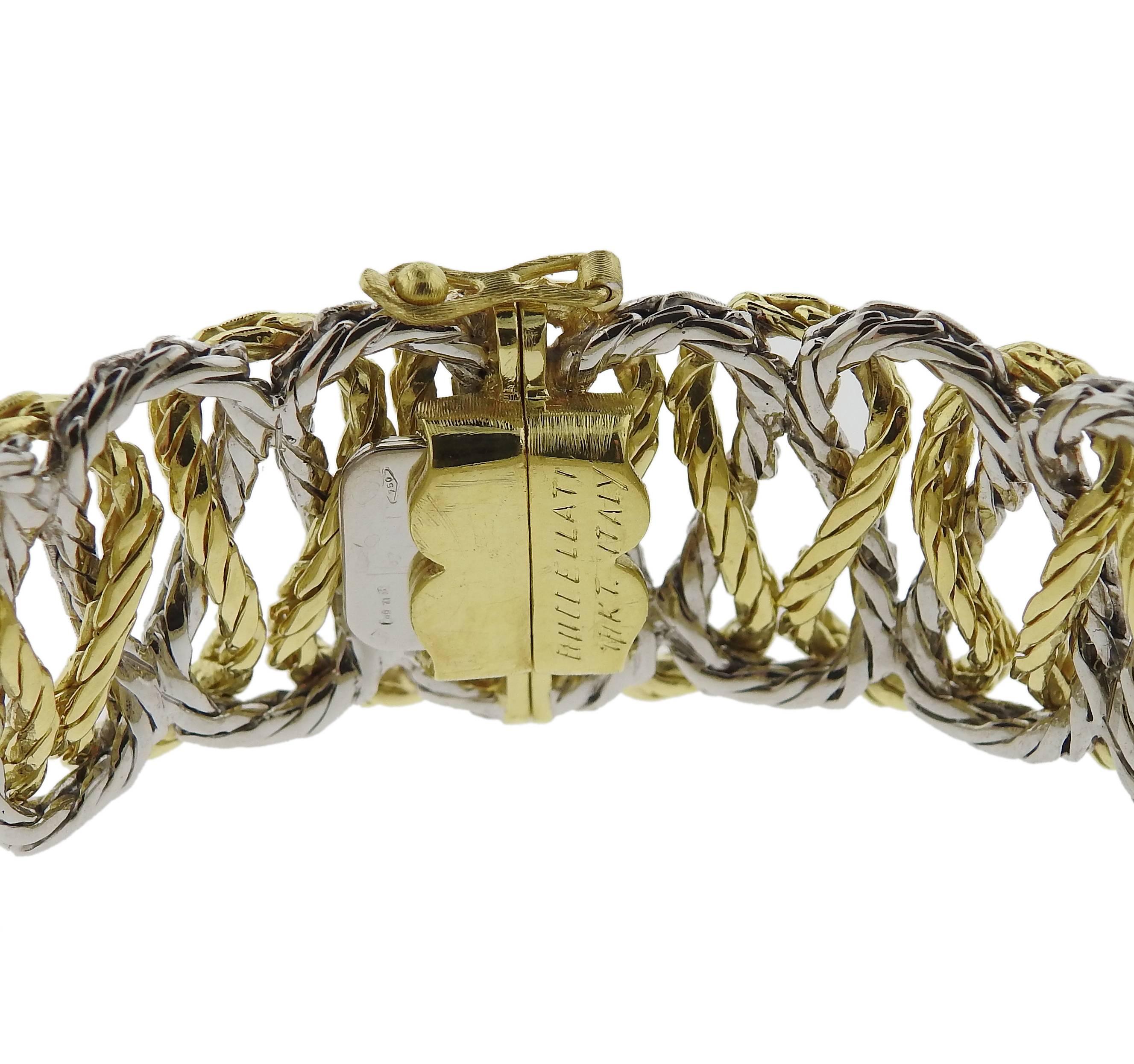 Buccellati Gold Woven Bracelet 2