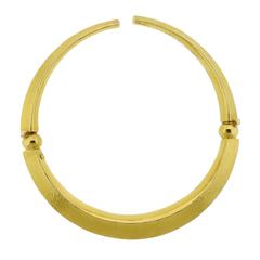 Ilias Lalaounis Gold Collar Necklace