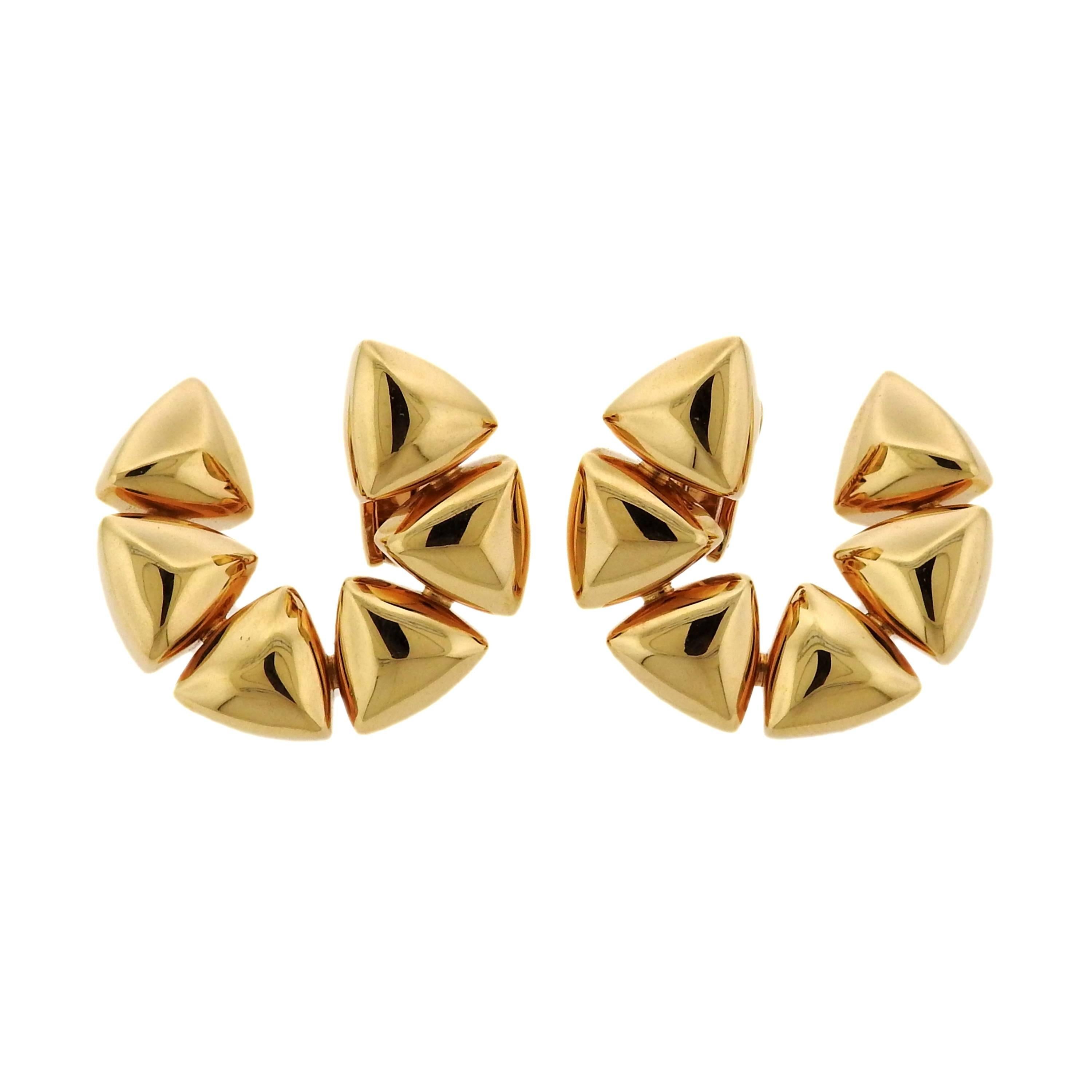 Vhernier Freccia Gold Earrings