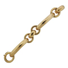1960s Carlo Weingrill Gold Link Bracelet
