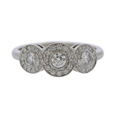 Tiffany & Co. Circlet Platinum Diamond Ring