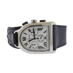 Ralph Lauren Stainless Steel White Dial Chronograph Automatic Wristwatch