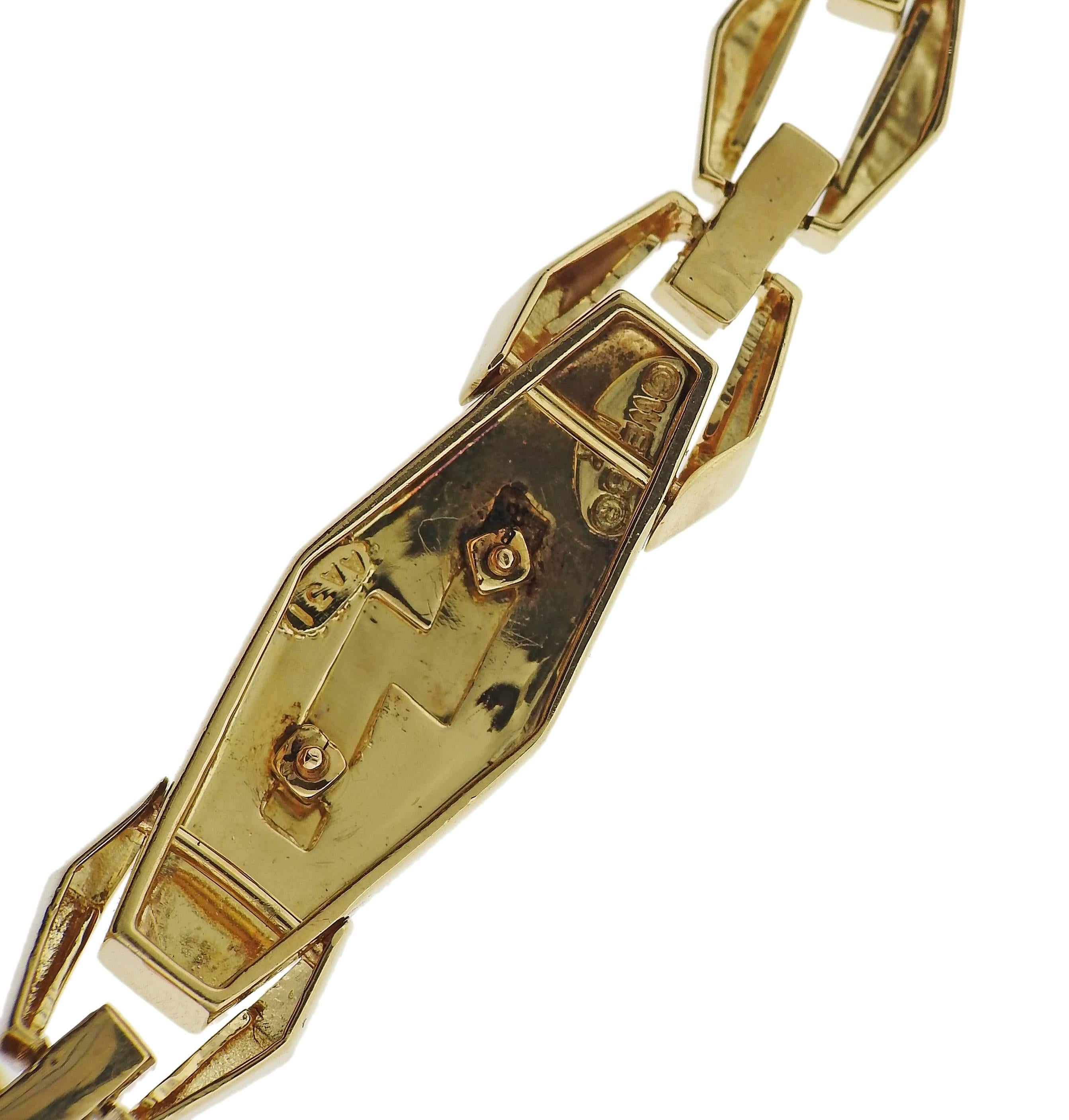 David Webb Gold Link Bracelet 1
