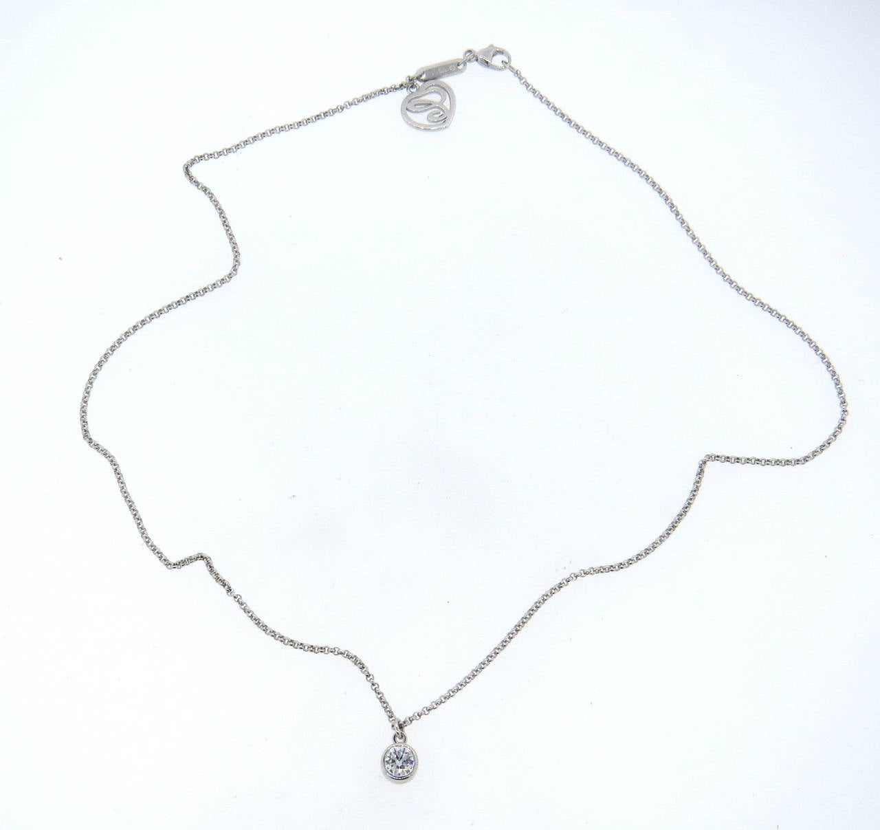 Women's Chopard Diamond Solitaire Pendant Necklace