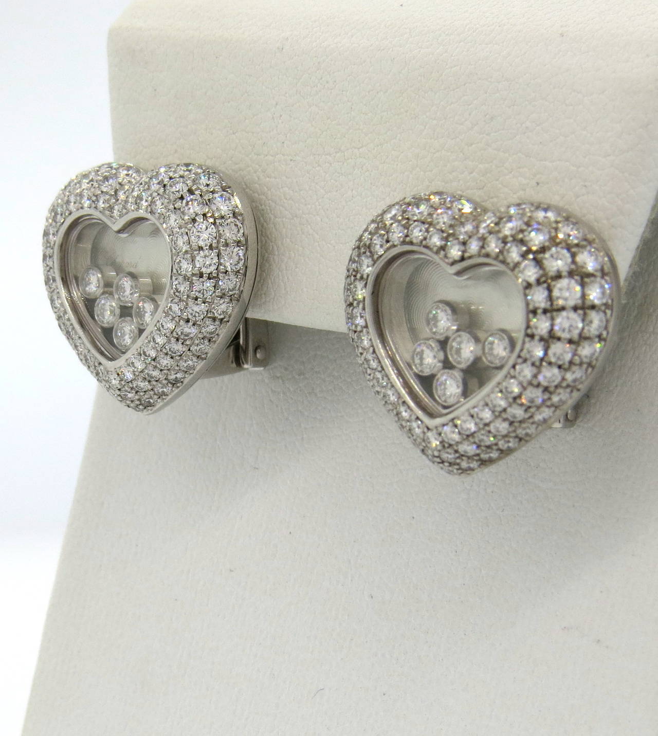 chopard earrings heart