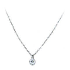 Chopard Diamond Solitaire Pendant Necklace