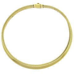 Tiffany & Co. Retro Gold Gooseneck Necklace