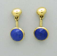 Christopher Walling Gold Pearl Night and Day Earrings