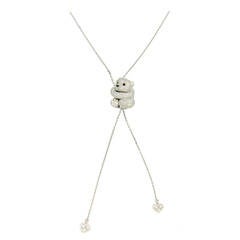 Chopard Diamond Gold Bear Pendant Necklace 8