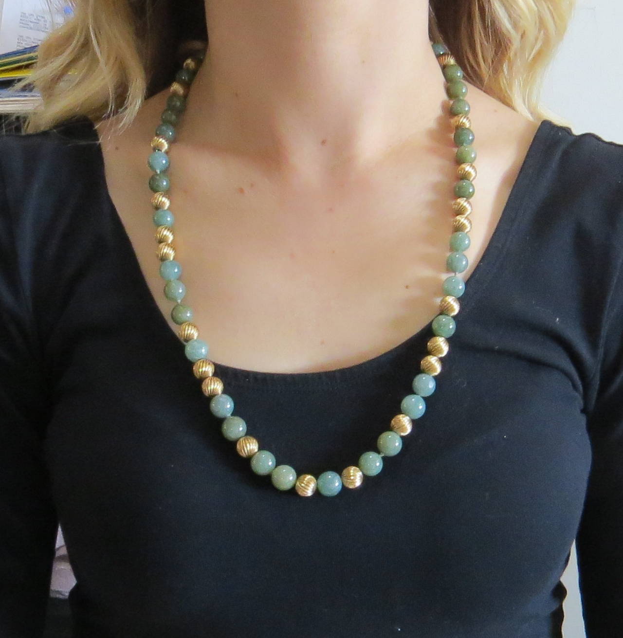 gumps jade necklace