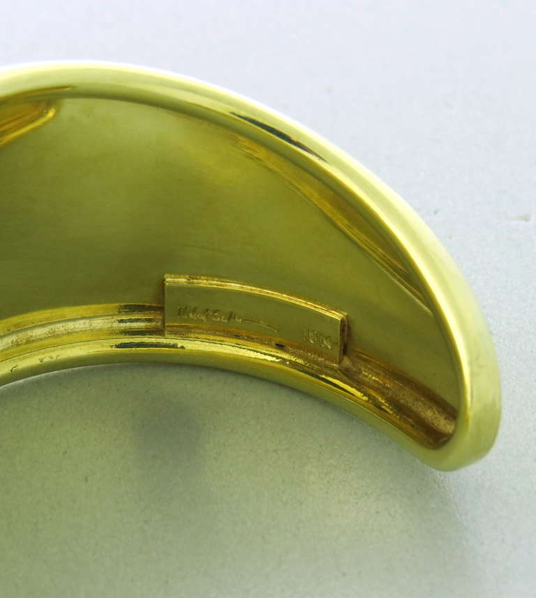 Women's Robert Lee Morris Yellow Gold Cuff Bracelet