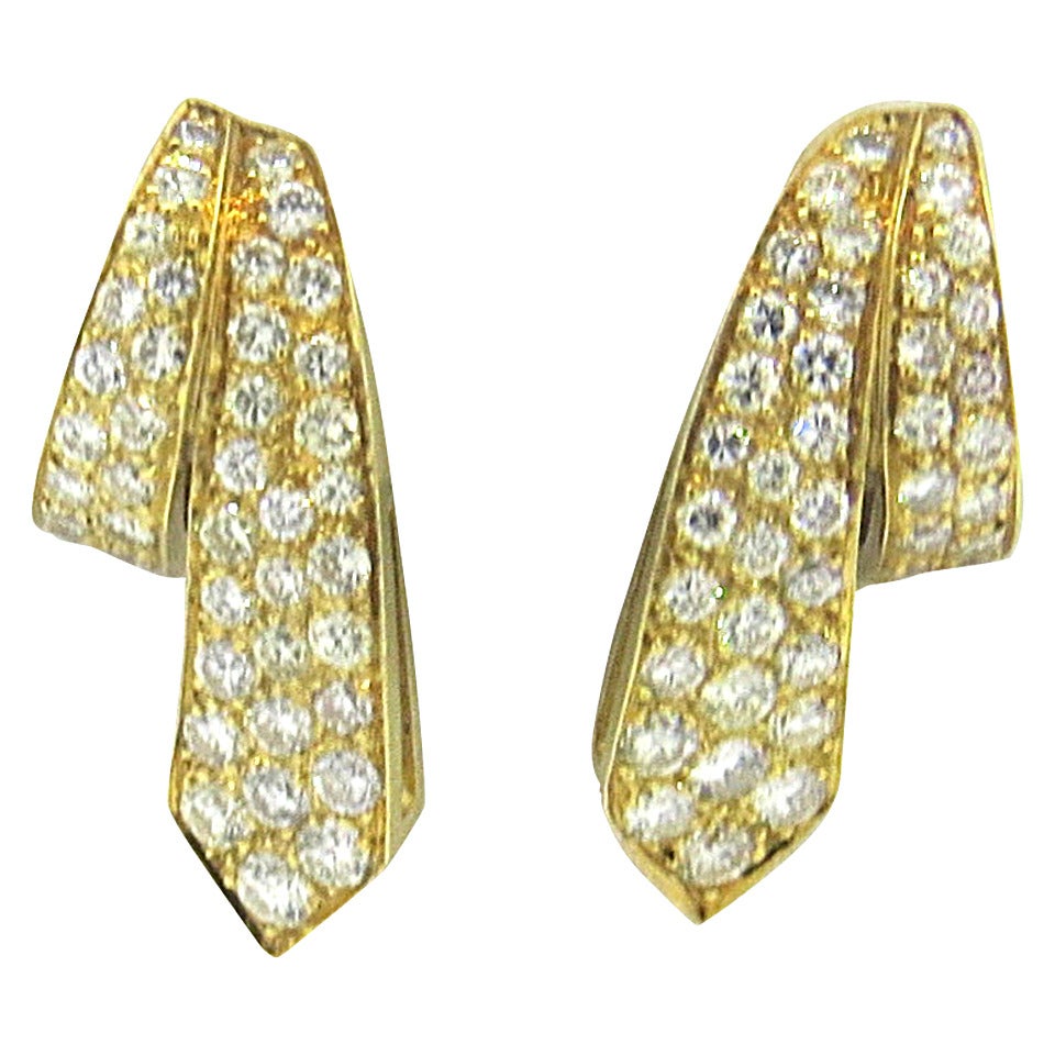 Diamond Gold Earrings