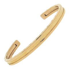 Bulgari B.zero1 Gold Cuff Bracelet
