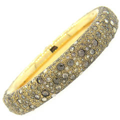 Pomellato Tango Gold Diamond Bangle Bracelet 9