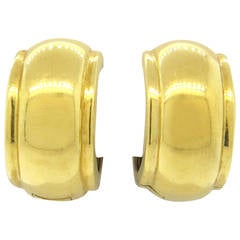 Tiffany & Co Gold Hoop Earrings