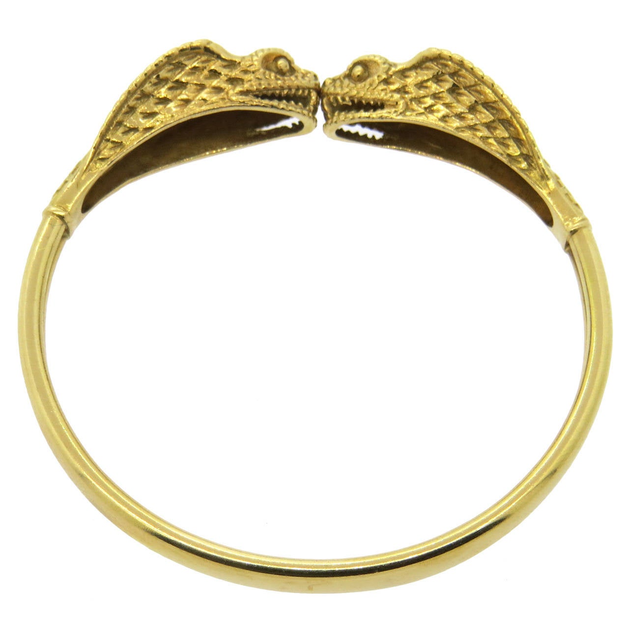 Greek Gold Cobra Snake Bangle Bracelet at 1stDibs | gold cobra bracelet,  greek snake bracelet, cobra bracelet gold