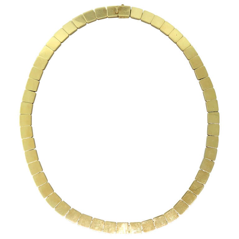 Tiffany & Co Yellow Gold Necklace