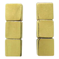 Tiffany & Co Yellow Gold Earrings