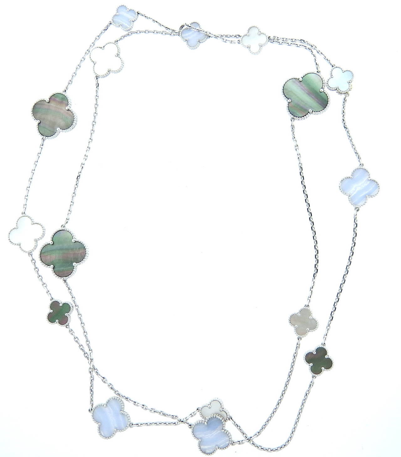 magic alhambra long necklace