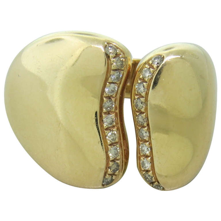 Bold Antonini Gold Diamond Ring