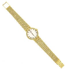 Patek Philippe Lady's Yellow Gold Calatrava Wristwatch
