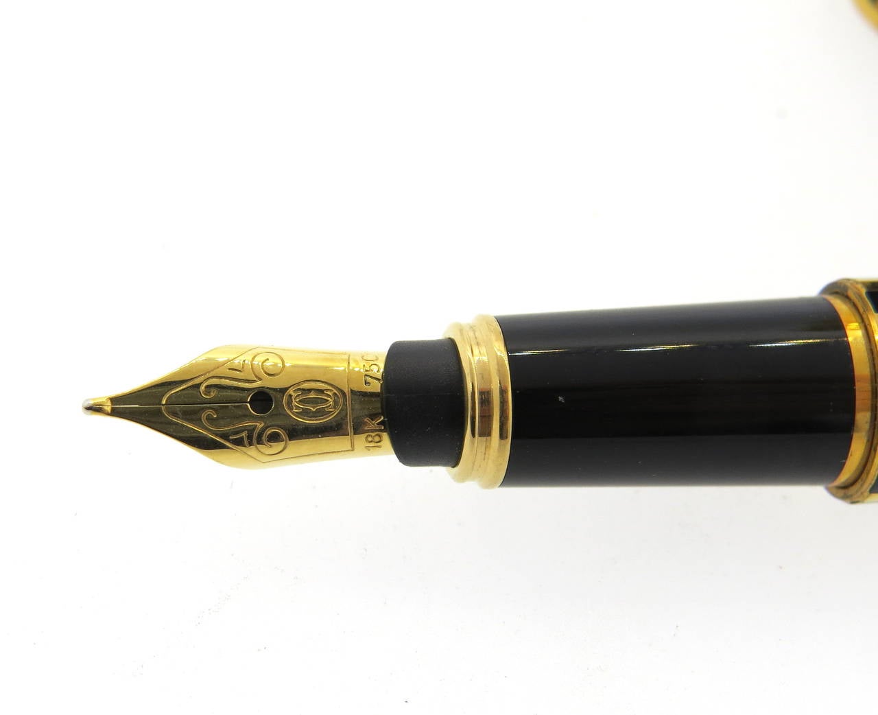 cartier panther pen