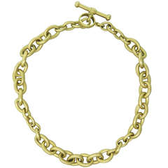 Barry Kieselstein-Cord Classic Large Gold Link Necklace
