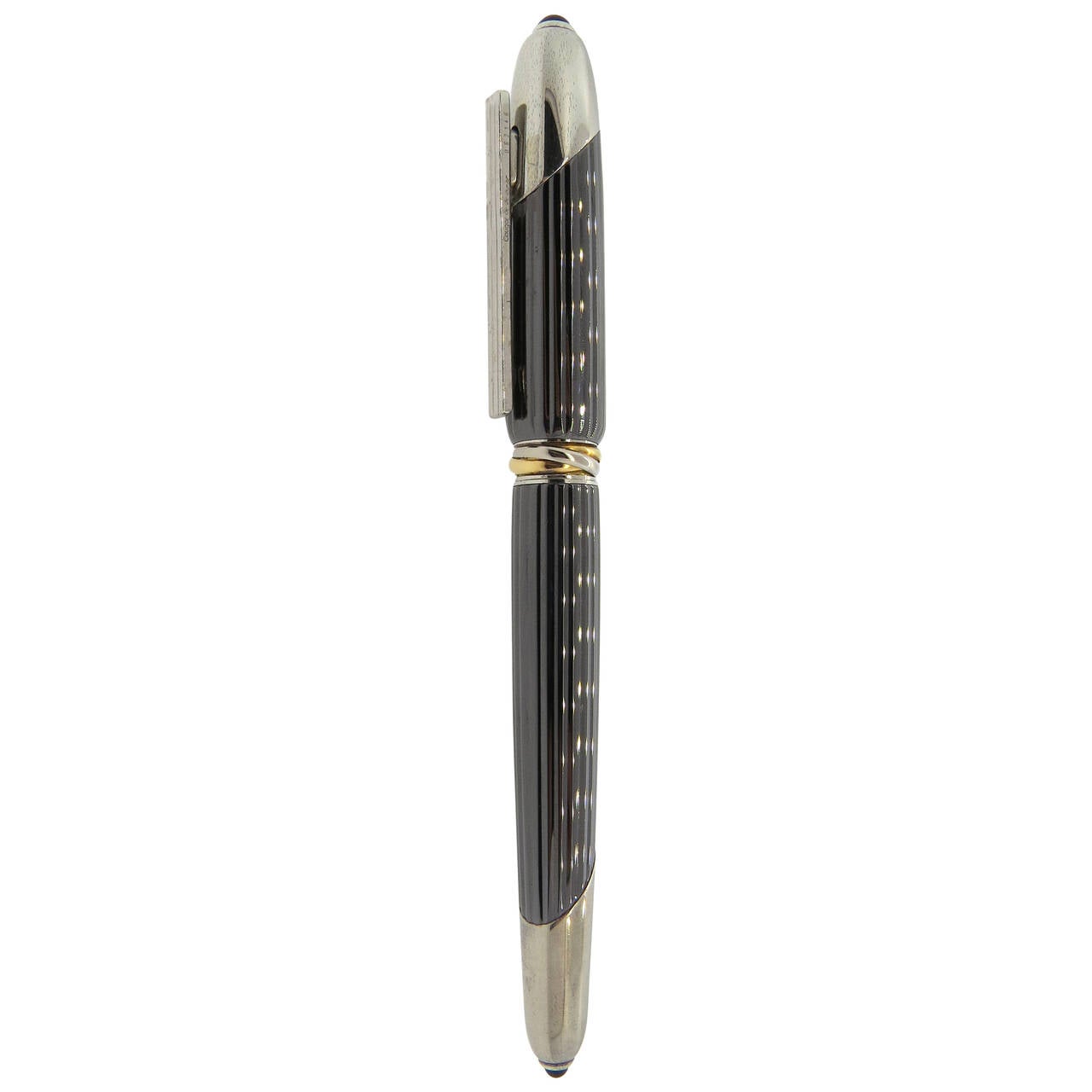 Cartier Stylo Cougar Plume Titanium Platinum Fountain Pen at 1stDibs |  stylo cartier, cartier στυλο, paris stylo brilliant