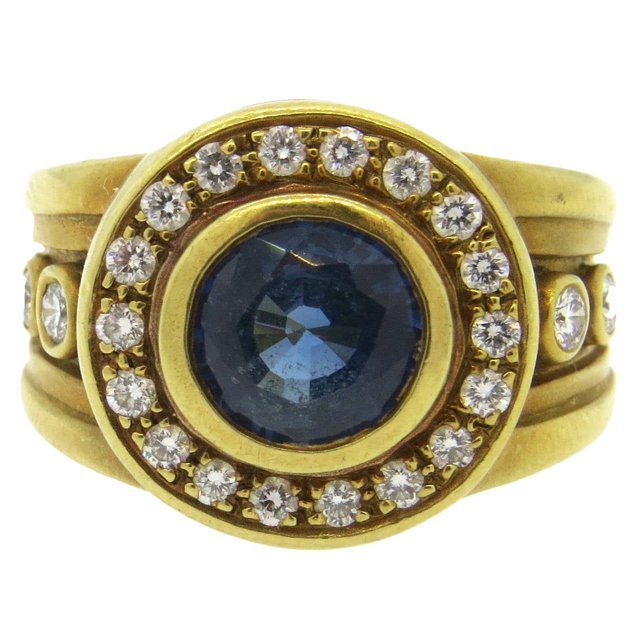 Kieselstein Cord Sapphire Diamond Ring