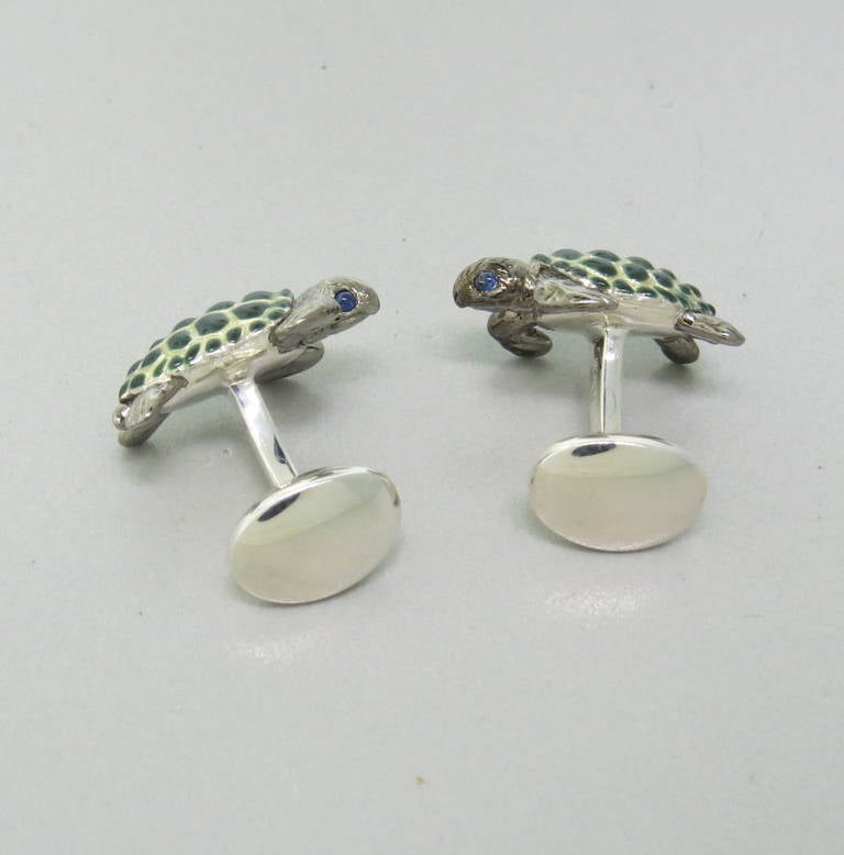 deakin and francis turtle cufflinks