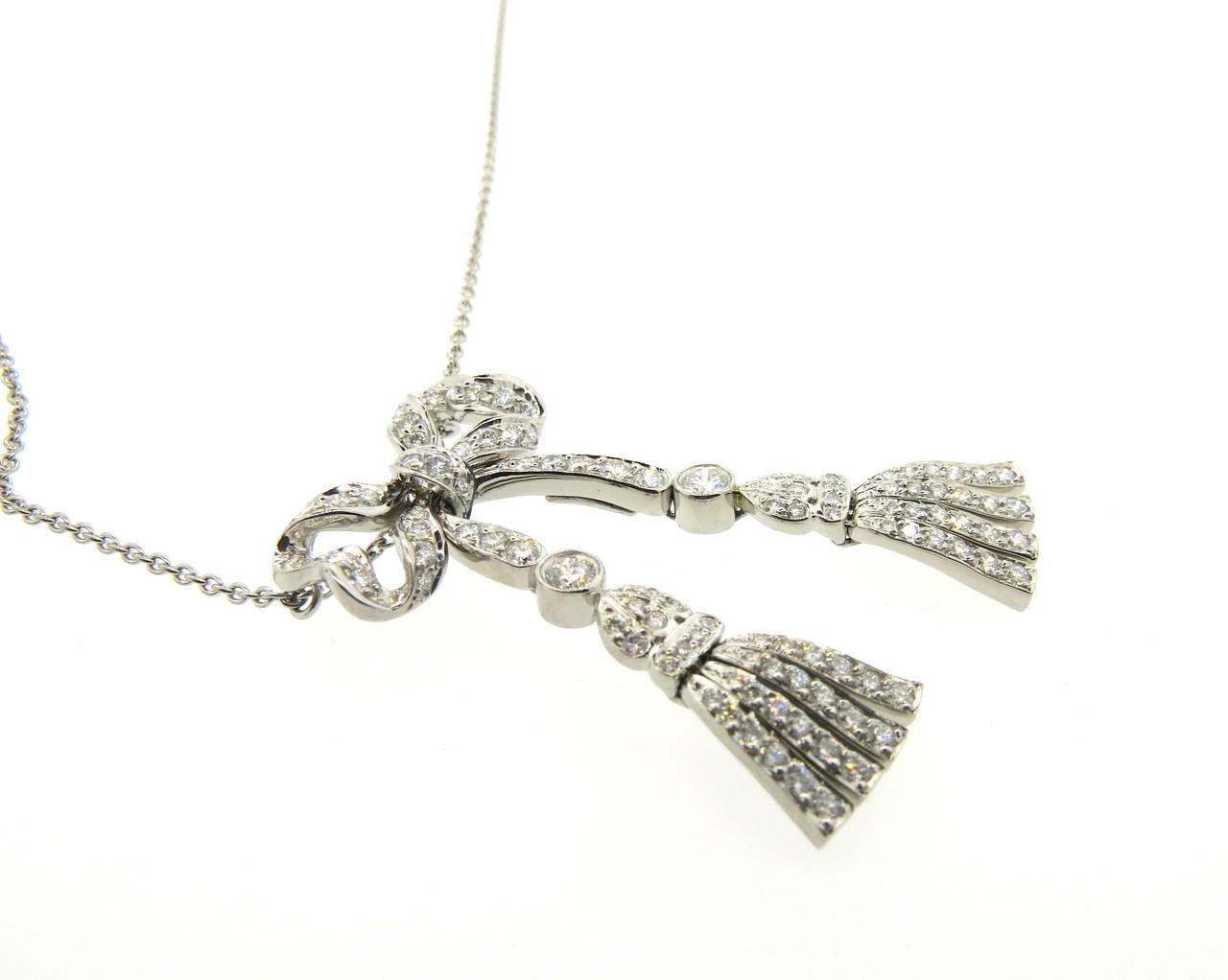 bow necklace tiffany