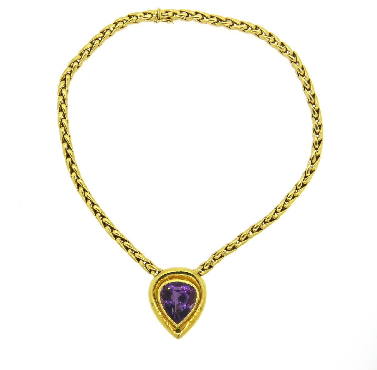 tiffany amethyst necklace