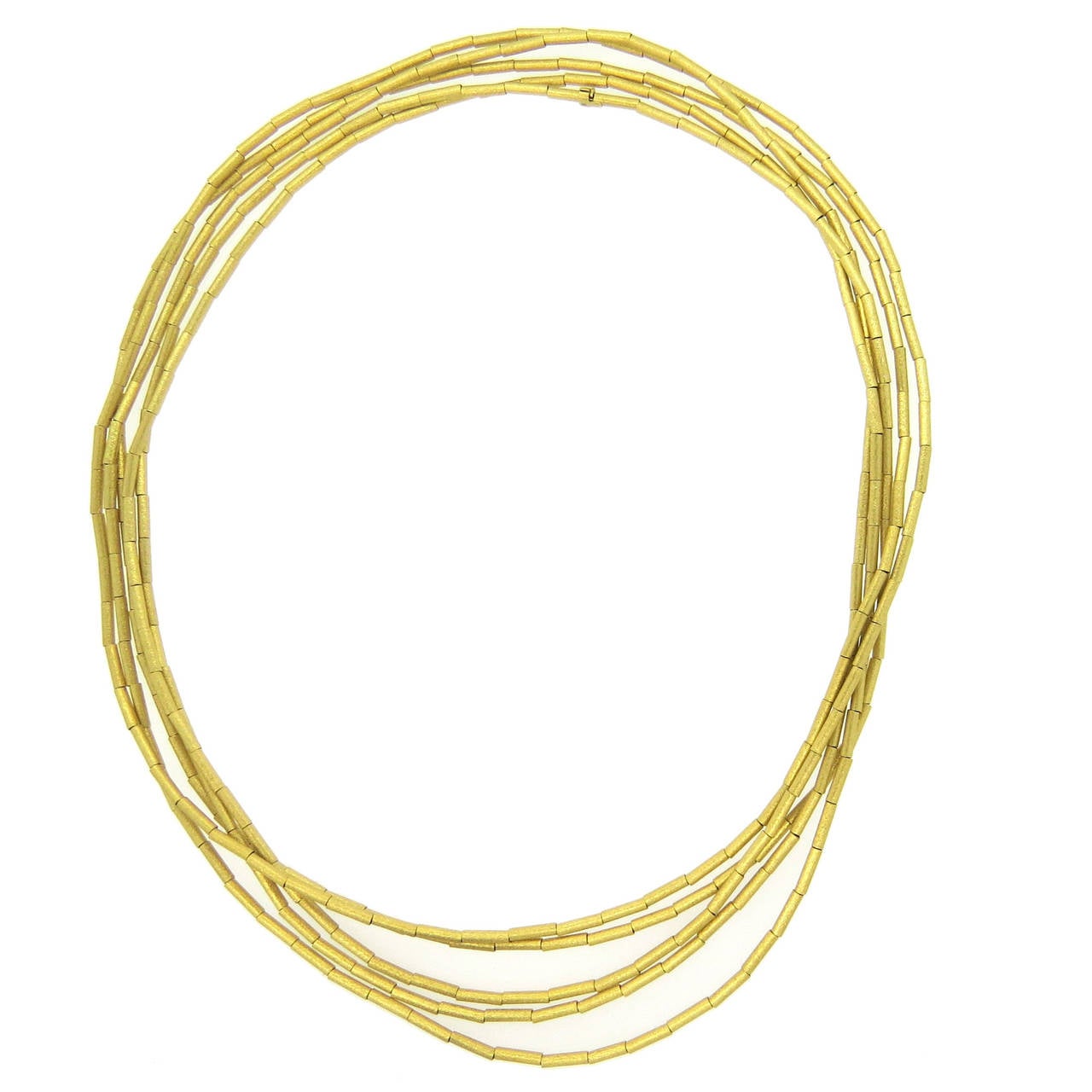 H Stern Fluid Gold Collection Necklace