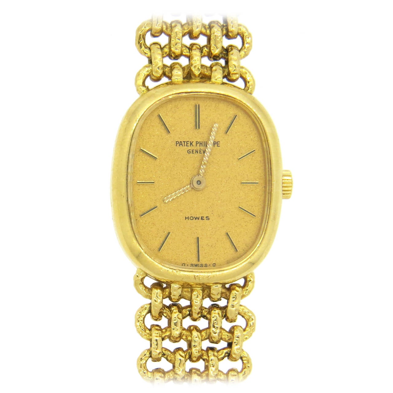 Patek Philippe Lady's Gold Bracelet Wristwatch Ref 4464