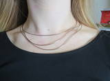 Elsa Peretti Gold Wave Necklace 