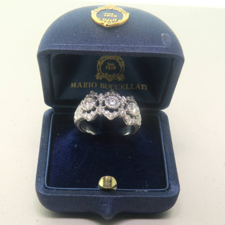 Women's Mario Buccellati Diamond Gold Ring