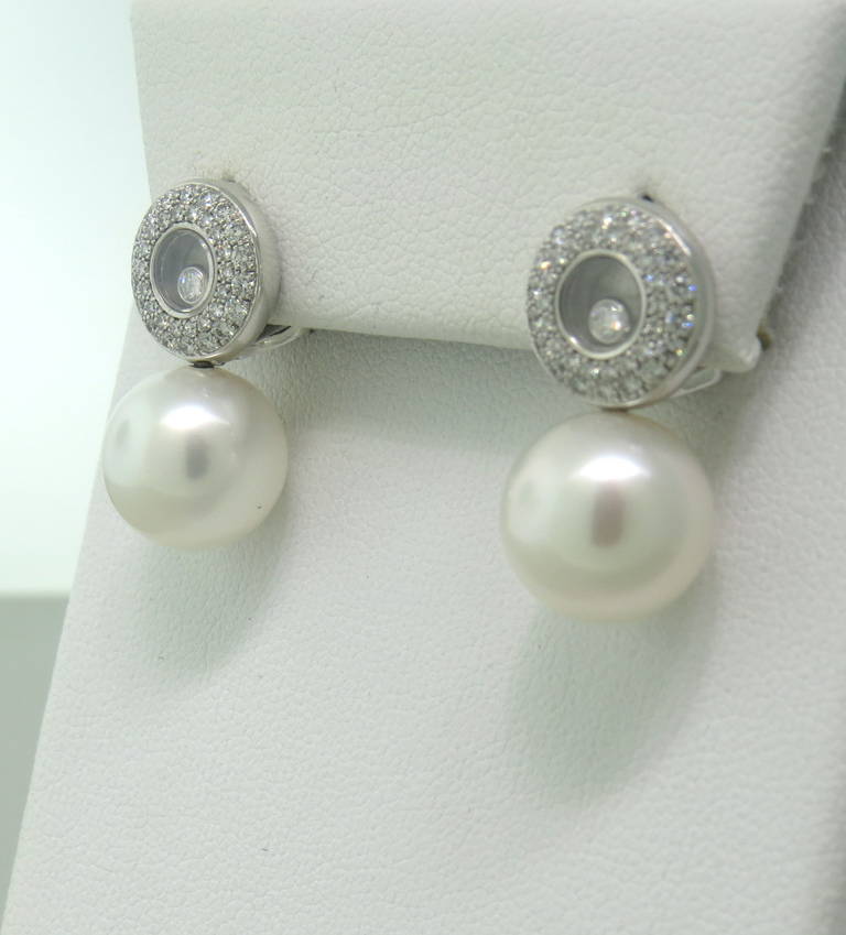 chopard pearl earrings