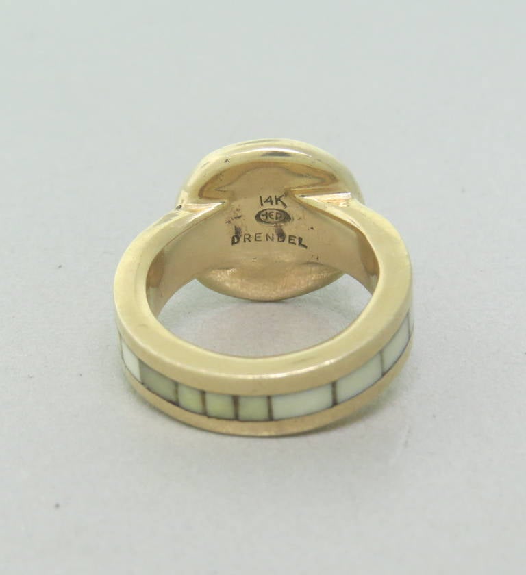 Women's Theodore Drendel Jade Gold Ring