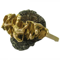 Unusual Aurelio Teno Gold RIng