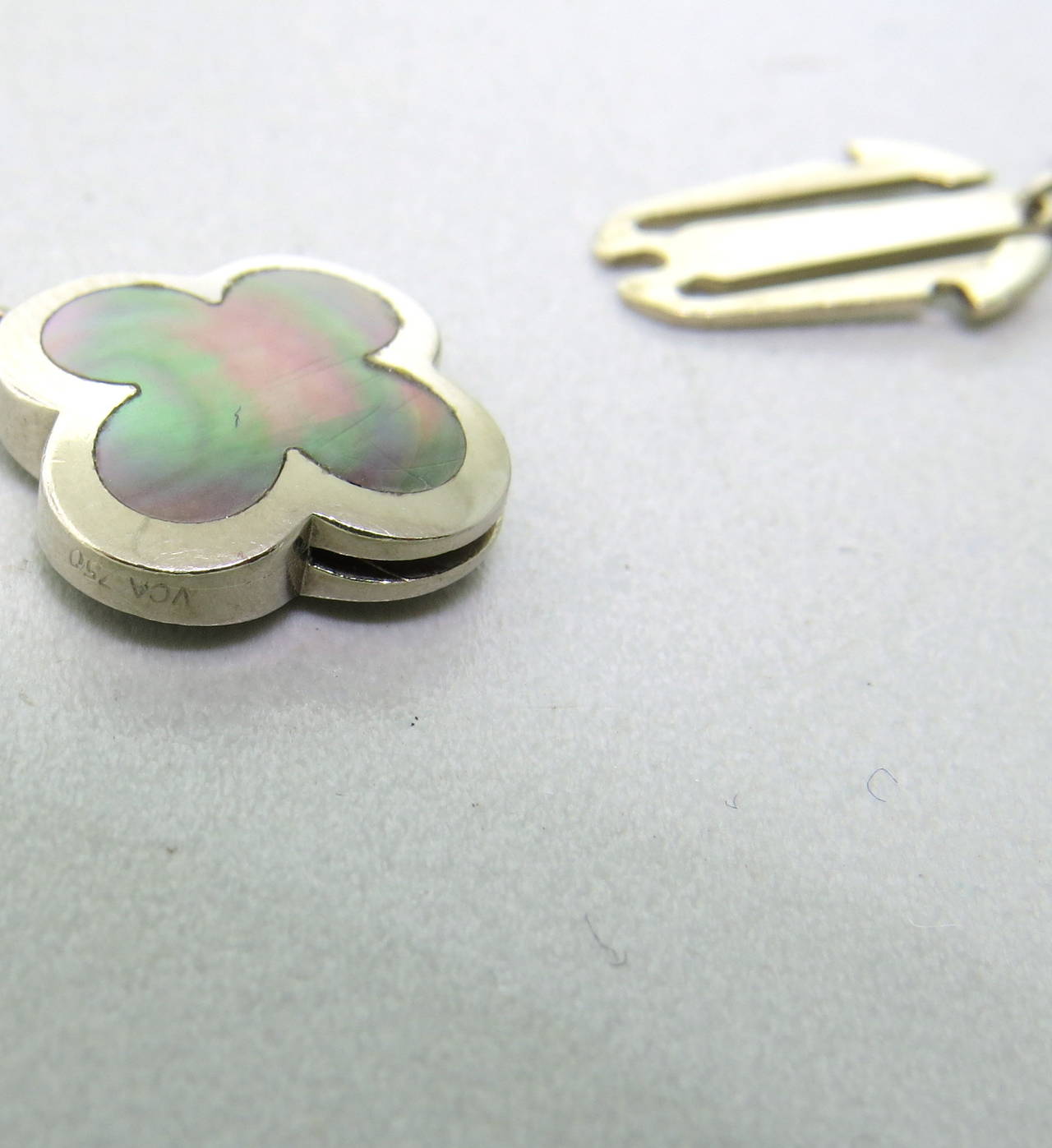 alhambra mother of pearl necklace