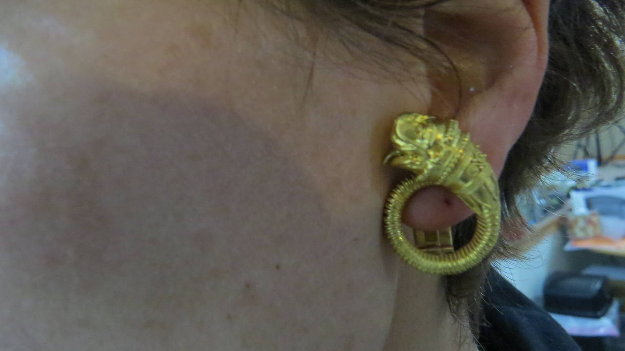 Women's Zolotas Gold Chimera Earrings
